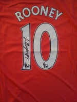 Michael Owen signed Manchester United 09/10 shirt