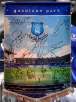 Everton signed 2010-2011 pennant